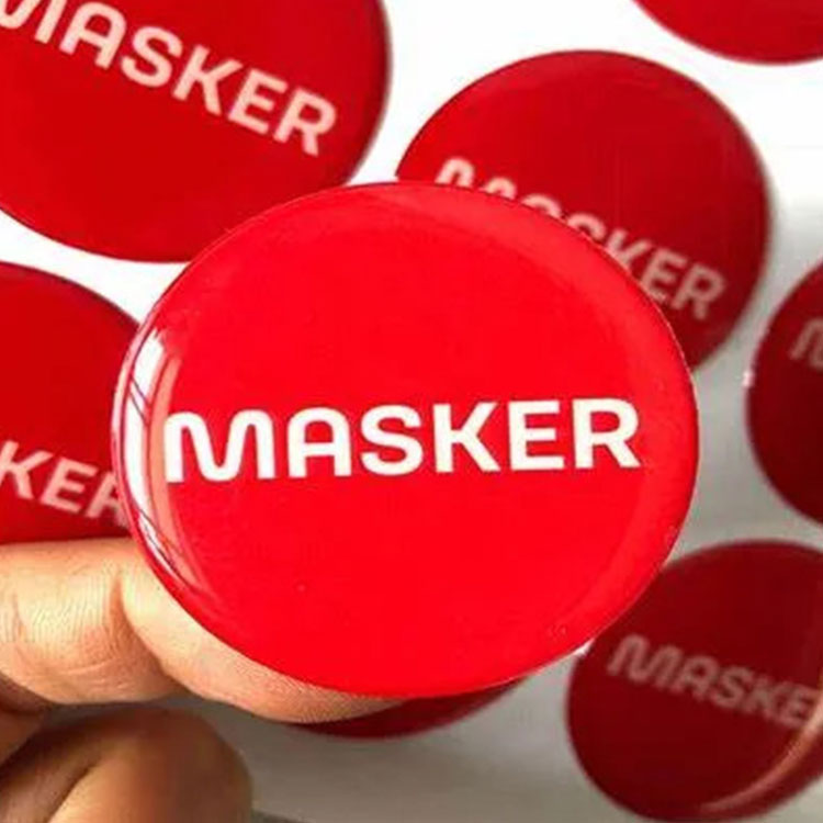 Domed Sticker