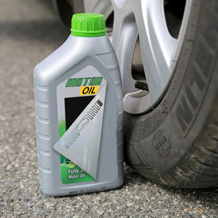 Mineral Motor Oil Labels